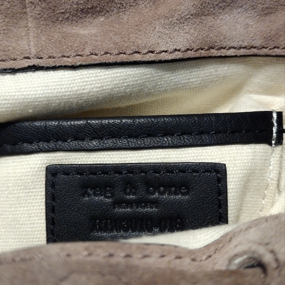 NWT Rag & Bone Tan Suede Small Backpack - Picture 3 of 11